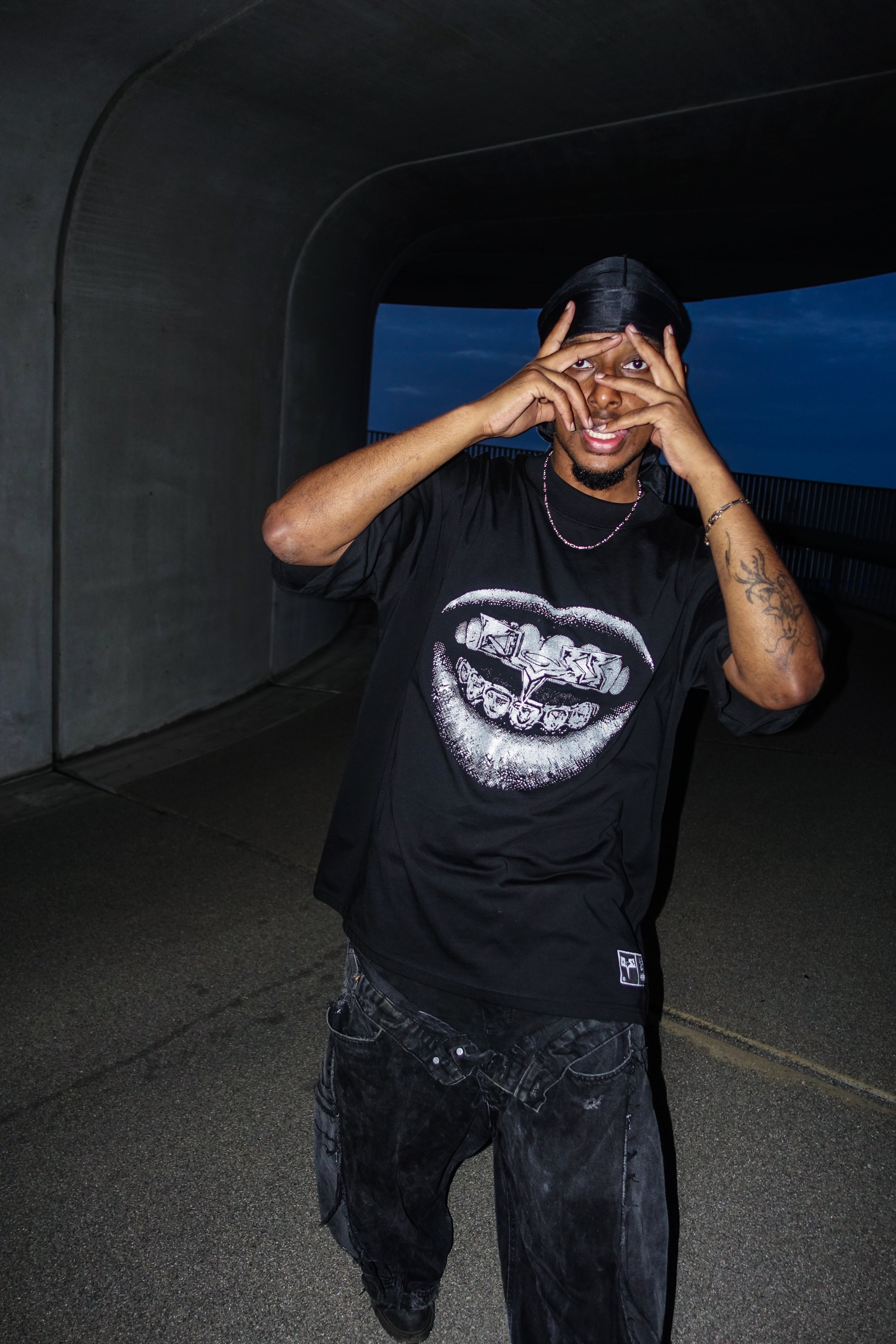 PARRHESIA oversized grill t-shirt