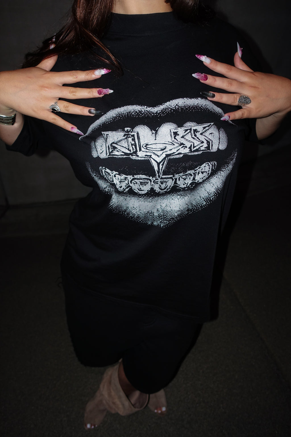 PARRHESIA oversized grill t-shirt